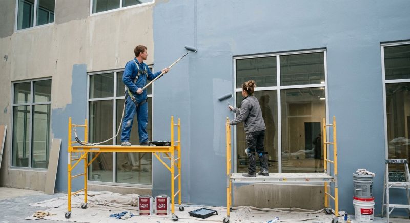 Commercial Concrete Painting in Waco, TX