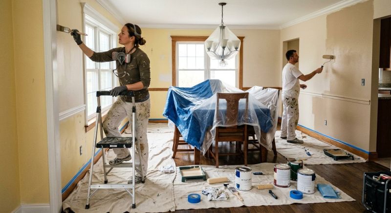 Dining Room Painting in Waco, TX
