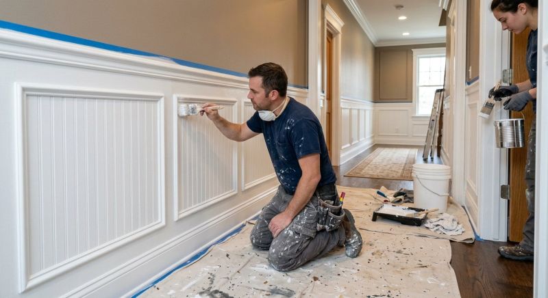 Textured Wall Painting in Wilmington, NC